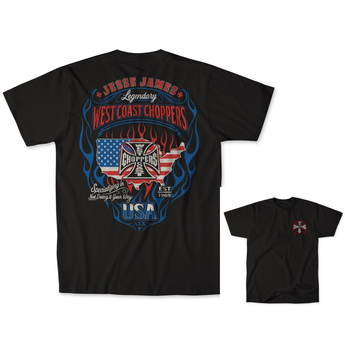 Top Streetwear Brand Usa - T-shirt graphique en coton pour hommes