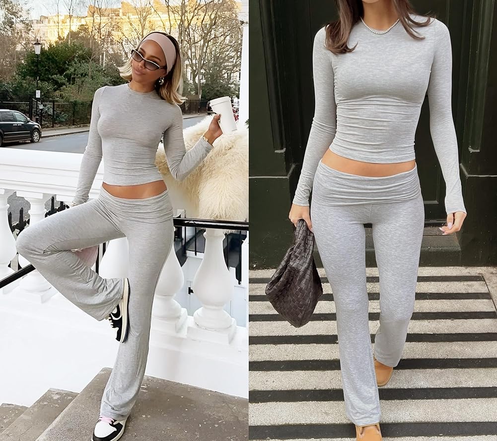 Streetwear Brands - Tenues d'entraînement décontractées deux pièces, manches