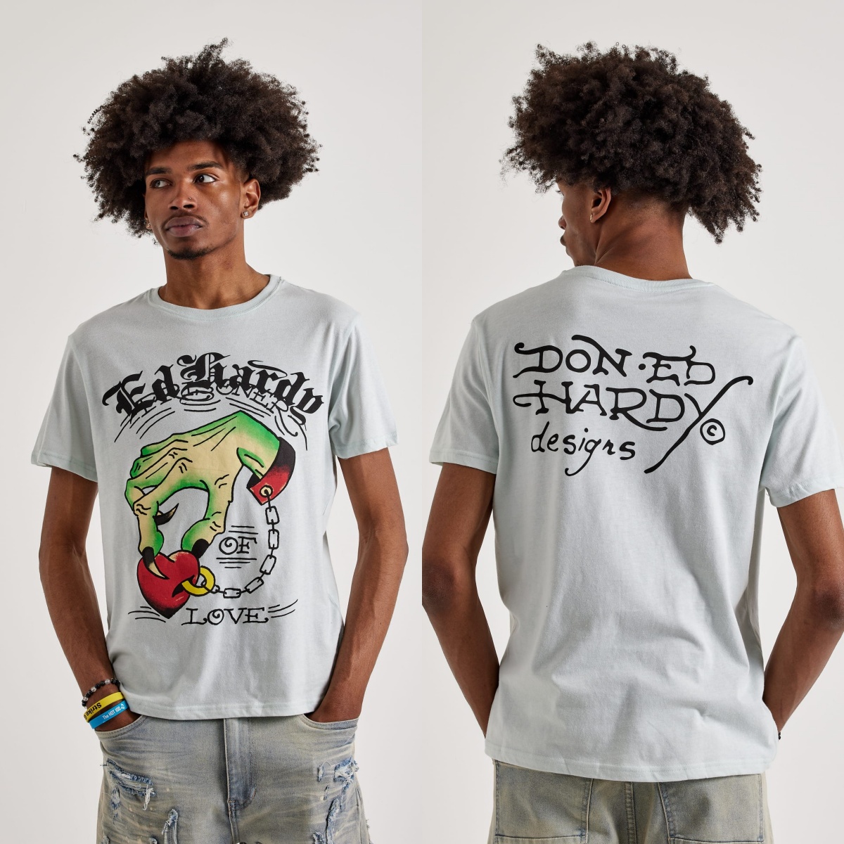 Streetwear Brand Heart - T-shirt graphique tendance de marque Street