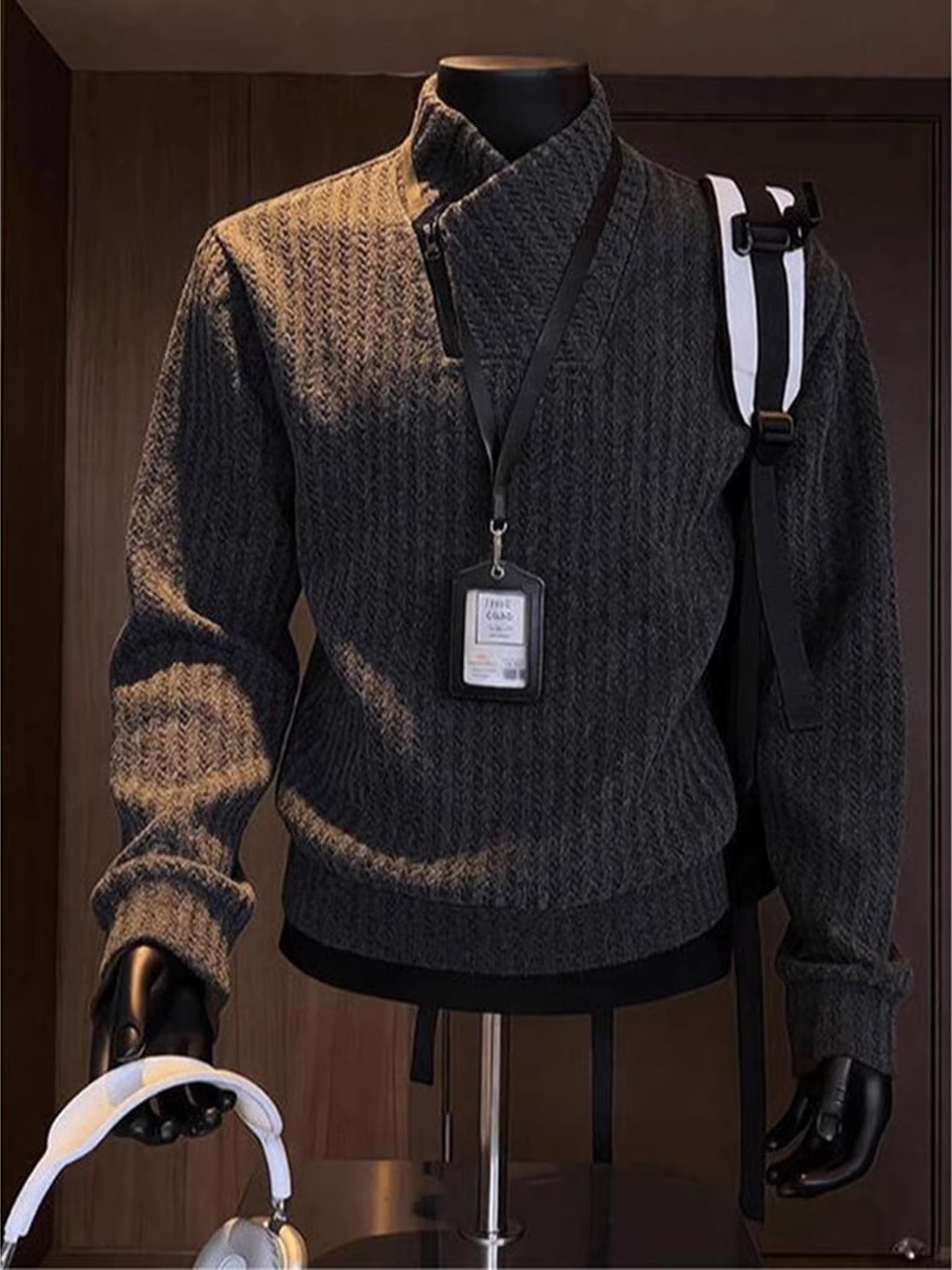 Streetwear Brands - Sweat-shirt épais pour homme, style japonais,