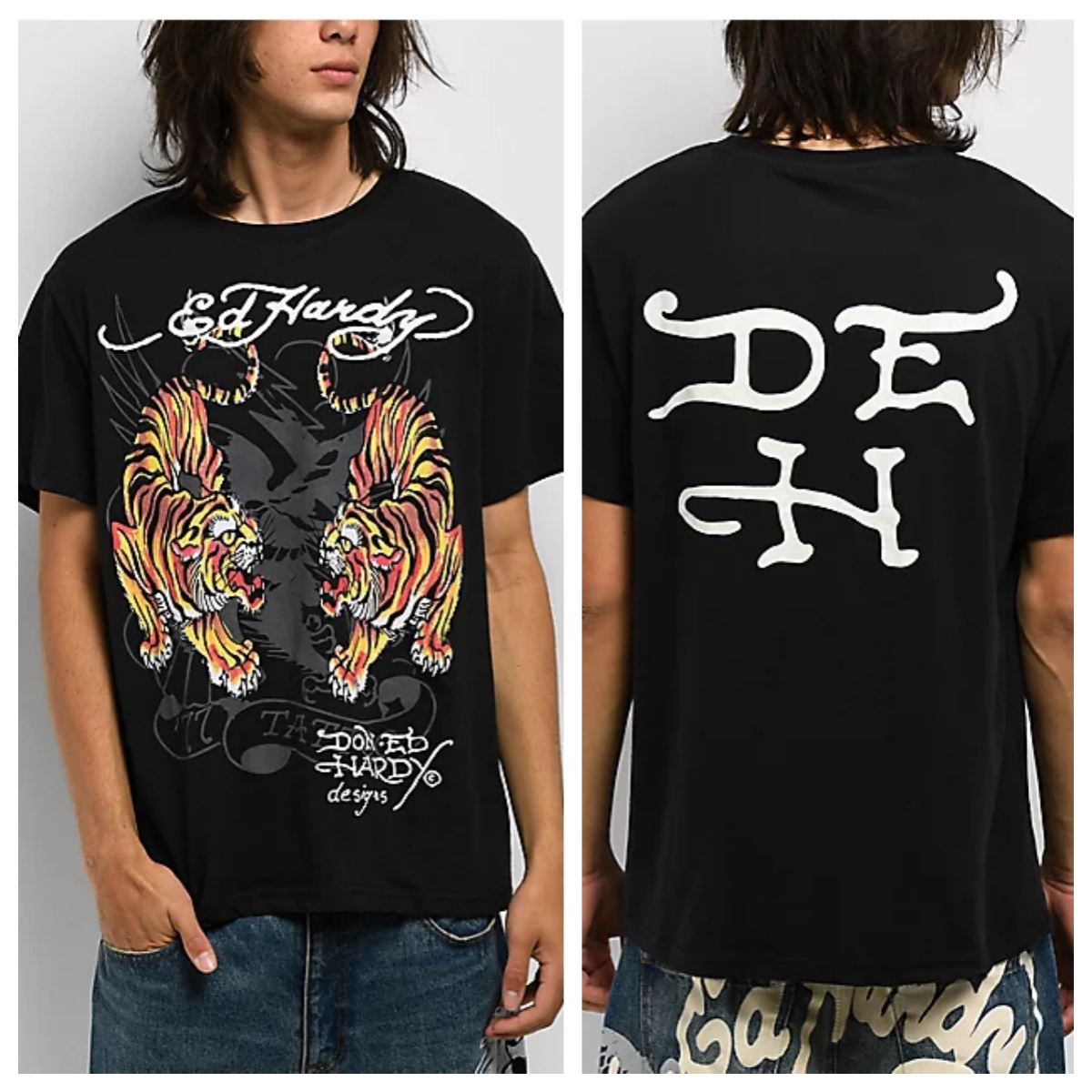 T-shirt en coton avec motif gr - Streetwear Brand Graphics avis et prix