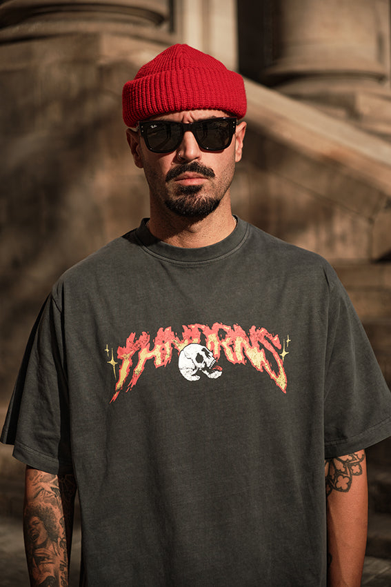 T-shirt en coton avec illustra - Streetwear Brand Graphics avis et prix