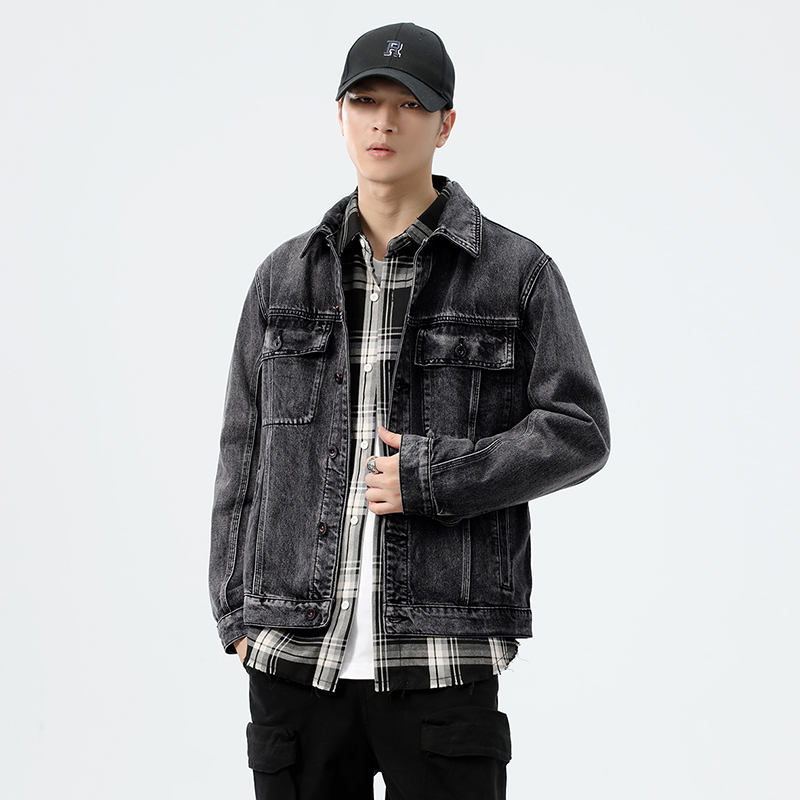 Veste en jean délavée coupe am - Streetwear Brands avis et prix