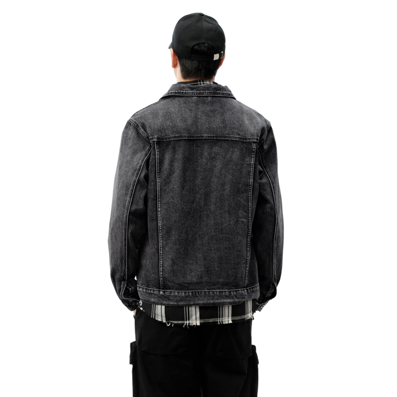 Veste en jean délavée coupe am - Streetwear Brands avis et prix