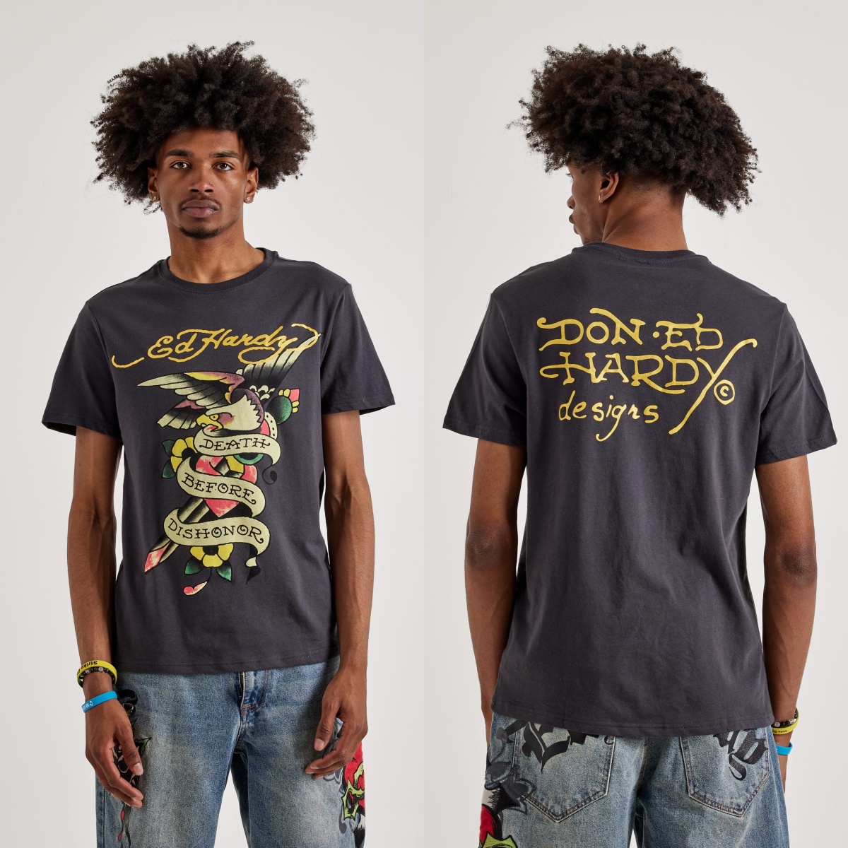 T-shirt graphique en coton pou - Streetwear Brand Heart avis et prix