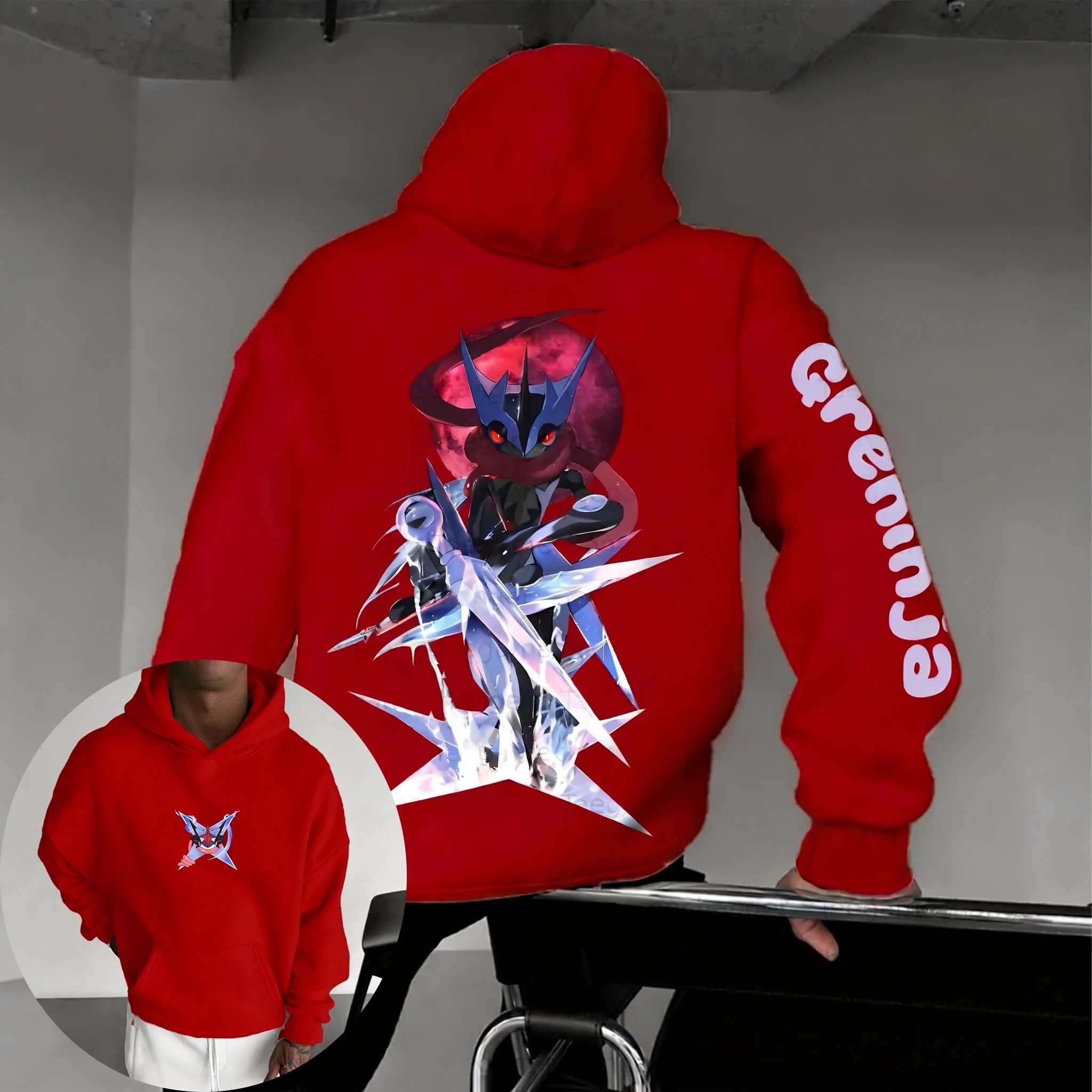 Pokémon Anime Greninja Co swea - Streetwear Brands avis et prix